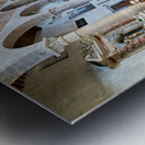 Pisa Tuscany Italy. The Church of San Michele in Borgo Metal print