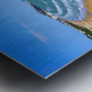 Vieste Gargano. Apulia Puglia Italy. The beach Metal print