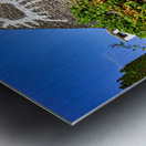 Apulia Puglia Italy. Alberobello. Trulli: traditional Apulian dry stone huts with a conical roof. Metal print