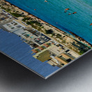 Apulia Puglia Salento. Italy. Otranto. The beach Metal print