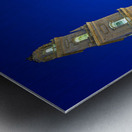 Apulia Puglia Salento Italy. Lecce. Cathedral Maria Santissima Assunta and Saint Orontius Metal print