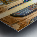 Salento. Apulia Puglia Italy. Gallipoli. The cathedral Metal print