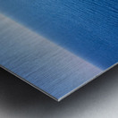 Apulia Puglia Italy. The lighthouse at Cape Palascia Capo dOtranto. The easternmost point of Italy Metal print