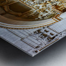 Apulia Puglia Salento Italy. Lecce. Santa Chiara church Metal print