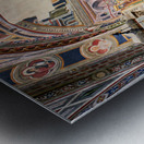 Salento. Apulia Puglia Italy. Galatina. Santa Caterina dAlessandria church. Frescoes by Francesco dArezzo Metal print