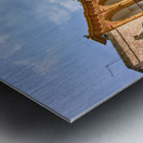 Salento. Apulia Puglia Italy. Nardò. Salandra square. 18th century column Metal print