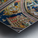 Salento. Apulia Puglia Italy. Galatina. Santa Caterina dAlessandria church. Frescoes by Francesco dArezzo Metal print