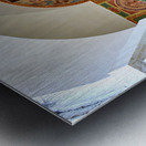 Salento. Apulia Puglia Italy. Galatina. Santa Caterina dAlessandria church. Frescoes in the cloister Metal print