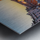 Rome Lazio Italy. Trajans market at Fori Imperiali. Trajans Forum Metal print