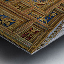 Rome Lazio Italy. The Archbasilica Cathedral of the Most Holy Savior and of Saints John the Baptist and John the Evangelist in the Lateran is a Catholic cathedral church and serves as the seat of the bishop of Rome the pope Metal print