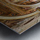 Rome Lazio Italy. The Archbasilica Cathedral of the Most Holy Savior and of Saints John the Baptist and John the Evangelist in the Lateran is a Catholic cathedral church and serves as the seat of the bishop of Rome the pope Metal print