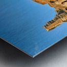 Rome Lazio Italy. The Colosseum Colosseo is an oval amphitheatre in the centre of the city of Rome just east of the Roman Forum Metal print