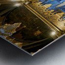 Rome Lazio Italy. The Archbasilica Cathedral of the Most Holy Savior and of Saints John the Baptist and John the Evangelist in the Lateran is a Catholic cathedral church and serves as the seat of the bishop of Rome the pope Metal print