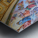 Rome Lazio Italy. The Vatican Museums in Vatican City. Raphael rooms frescoes Metal print