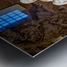 Rome Lazio Italy. Saint Peters Basilica in Saint Peters Square. The Pietà by Michelangelo Metal print