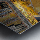 Palermo Sicily Italy. Cappella Palatina inside Palazzo dei Normanni Metal print