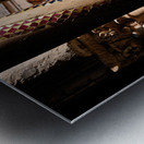 Palermo Sicily Italy. Duomo di Monreale. The cloister Metal print