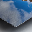 Duomo of San Giorgio Cathedral in Modica Sicily Italy Metal print