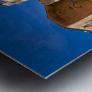 The famous ceramics in the streets of Caltagirone. Sicily Italy Metal print