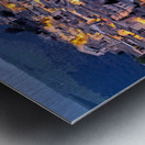 Ragusa Ibla Sicily Italy. Cityscape at sunset Metal print