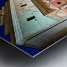 Montefalco Umbria Italy. Piazza del Comune at sunset Metal print