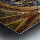 Spello Umbria Italy. Baglioni Chapel frescoed by Pinturicchio in Santa Maria Maggiore Church Metal print