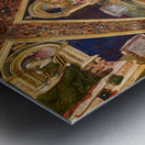 Spello Umbria Italy. Baglioni Chapel frescoed by Pinturicchio in Santa Maria Maggiore Church Metal print
