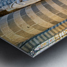 Orvieto Umbria Italy. The interior of the Cathedral Metal print