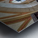 Verona Veneto Italy. The Basilica of San Zeno. The corpse of the saint in the crypt Metal print