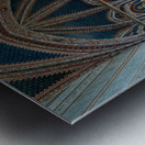 Verona Veneto Italy. The Basilica of San Zeno. Painting of Andrea Mantegna Metal print