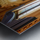 Vicenza Veneto Italy. The interiors of the Villa Valmarana ai Nani frescoed  by Giambattista and Giandomenico Tiepolo Metal print