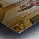 Vicenza Veneto Italy. The interiors of the Villa Valmarana ai Nani frescoed  by Giambattista and Giandomenico Tiepolo Metal print