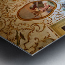 Vicenza Veneto Italy. The interiors of the Villa Valmarana ai Nani frescoed  by Giambattista and Giandomenico Tiepolo Metal print