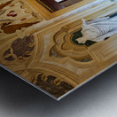 Vicenza Veneto Italy. The interiors of the Villa Valmarana ai Nani frescoed  by Giambattista and Giandomenico Tiepolo Metal print