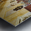 Vicenza Veneto Italy. The interiors of the Villa Valmarana ai Nani frescoed  by Giambattista and Giandomenico Tiepolo Metal print