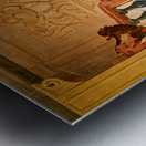 Vicenza Veneto Italy. The interiors of the Villa Valmarana ai Nani frescoed  by Giambattista and Giandomenico Tiepolo Metal print