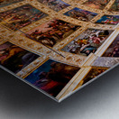 Vicenza Veneto Italy. Santa Corona is a Gothic-style Roman Catholic church Metal print