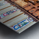 Vicenza Veneto Italy. Santa Corona is a Gothic-style Roman Catholic church Metal print