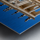 Vicenza Veneto Italy. The Renaissance Palazzo Chiericati designed by Andrea Palladio. Metal print