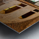 Medieval arcade in Piazza dei Signori. Vicenza Veneto Italy Metal print