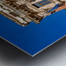 Vicenza Veneto Italy. The palazzo del Capitaniato also known as loggia del Capitanio or loggia Bernarda Metal print