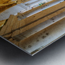 Medieval arcade in Piazza dei Signori. Vicenza Veneto Italy Metal print