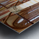 Vicenza Veneto Italy. The interiors of the church of San Lorenzo Metal print