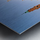 Vicenza Veneto Italy. The Basilica Palladiana is a Renaissance building in the central Piazza dei Signori in Vicenza Metal print