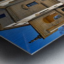 Vicenza Veneto Italy. Villa La Rotonda designed by Andrea Palladio. Metal print