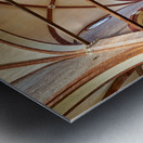 Vicenza Veneto Italy. The interiors of the church of San Lorenzo Metal print