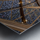 Milan Lombardy Italy. Porta Nuova District. Metal print