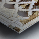 Zaragoza. Saragossa. Aragon. Spain. Aljafería Palace Metal print