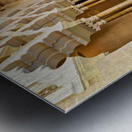 Zaragoza. Saragossa. Aragon. Spain. Aljafería Palace Metal print