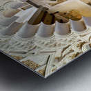 Zaragoza. Saragossa. Aragon. Spain. Aljafería Palace Metal print